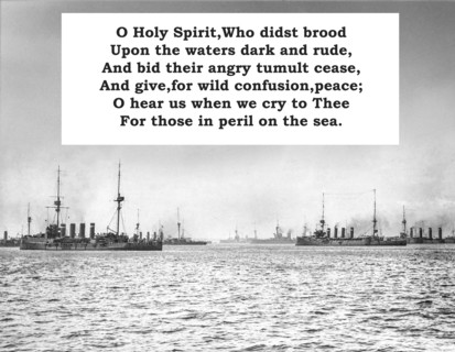 Lyrics to the Navy hymn 'Eternal Father