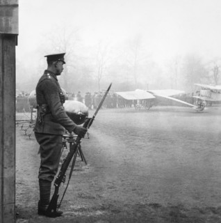 Magic lantern slide  WW1