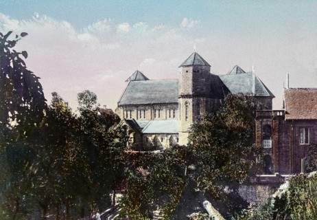Magic lantern slide circa 1900