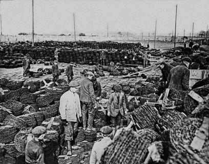 Magic lantern slide  WW1