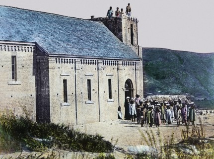Magic lantern slide circa 1900