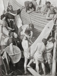 The rebuilding of King Alfred's fleet