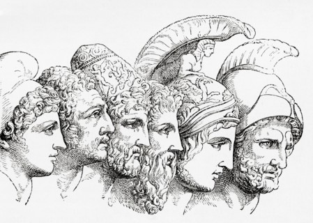 The heroes of the Trojan War