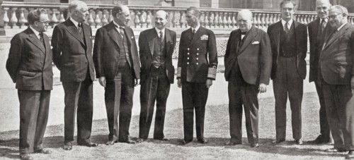 Members of the War Cabinet of the All Party Government during WWII