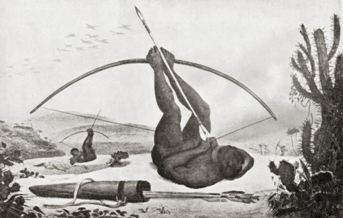 A Brazilian Caboclo Indian from the village of São Lourenço