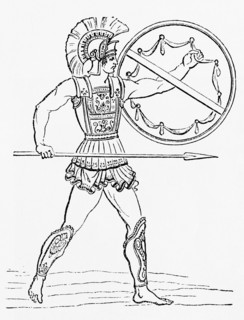 A Greek warrior