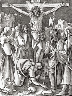 The Crucifixion after a print by Albrecht Dürer