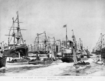 The Graphic Newspaper/Naval review 1897