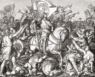 Henry I after The Battle of Riade aka Battle of Merseburg