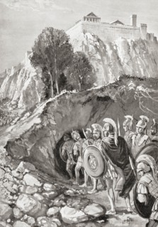 The taking of the Etruscan city of Veii or Veius