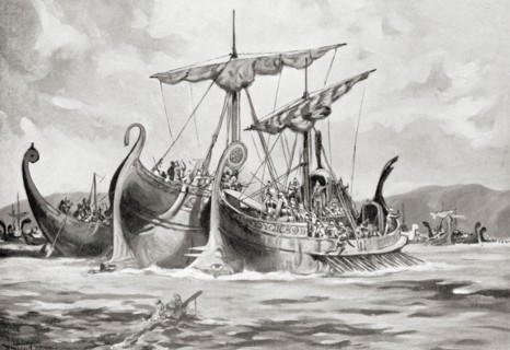 The Roman victory at The Battle of Mylae