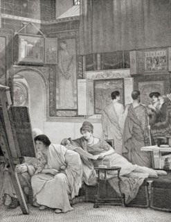 A Roman art gallery