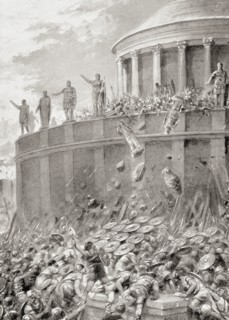 The First Siege of Rome during the Gothic War