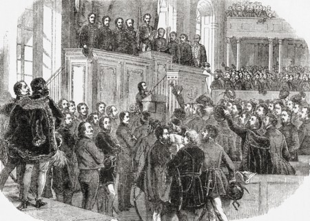 The Diet of Hungary during the Hungarian Revolution of 1848