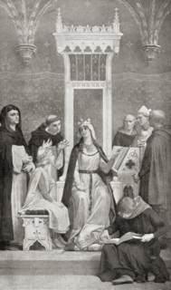The childhood of Saint Louis