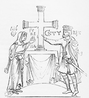 Cnut the Great and his queen Ælfgifu of Northampton