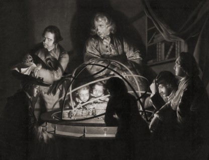 A Philosopher Lecturing on the Orrery