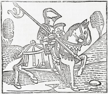 A medieval knight