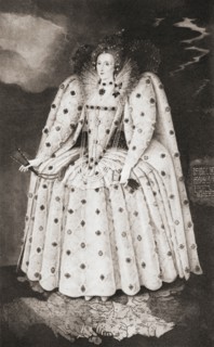 Queen Elizabeth I in the year 1592