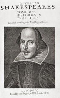 After a facsimile of the title-page of the first folio edition of Shakespeare's Works