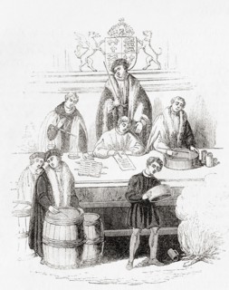 Henry VII's trial of weights and measures at the exchequer in 1497