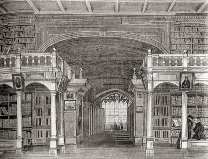 Interior of the Bodleian Library