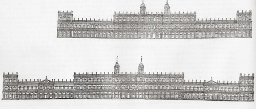 Inigo Jones' 1638 plan for a new palace at Whitehall