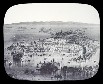 Magic lantern slide circa 1900