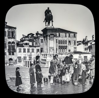 Magic lantern slide circa 1900