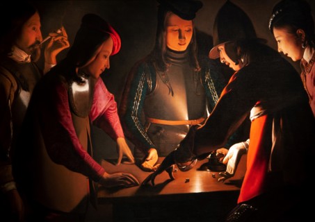The dice players