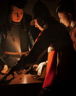The dice players