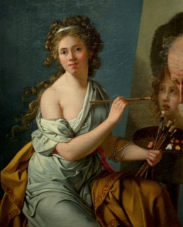Autoportrait de Marie-Guillemine Le Roux de la Ville