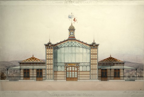 Gare du Champ-de-Mars de l’Exposition universelle de 1878