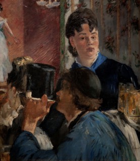 The waitress of the brewery