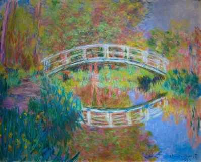 The Japanese bridge,1895
