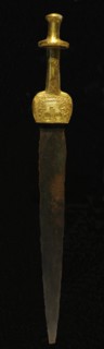 Sword of Guadalajara, Gold handle and copper blade