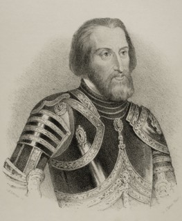 Hernan Cortes, Spanish conquistador of the Aztec empire
