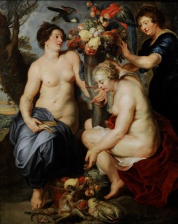 Workshop of Peter Paul Rubens, Ceres and Pomona