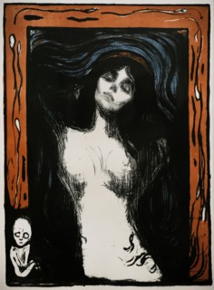 Edvard Munch, Madonna, 1895-1902