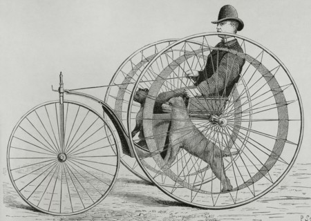 The "Cynophere", or dog-powered velocipede
