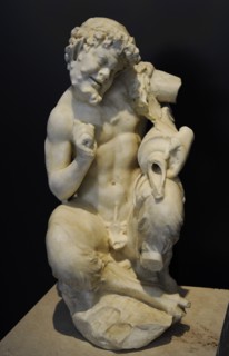 Statue of Pan, God of the shepherds and flocks