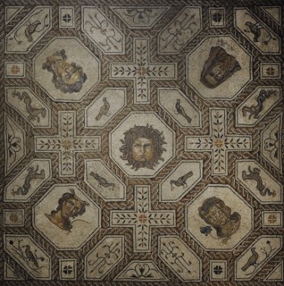 Mosaic of Medusa and the seasons