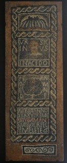 Memorial plaque of Ursicinus