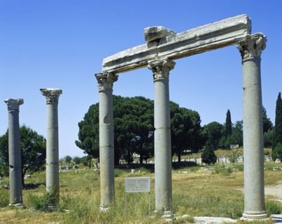 Remains of the commercial Agora