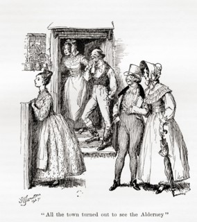 Illustration from the novel Cranford by Elizabeth Gaskell