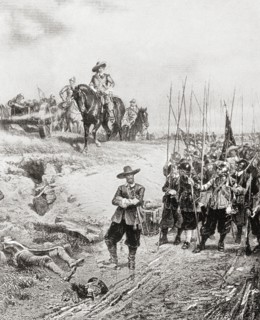 Oliver Cromwell at The Battle of Marston Moor