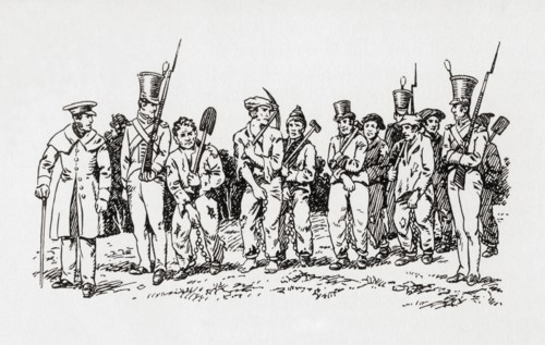 A Hobart chain-gang
