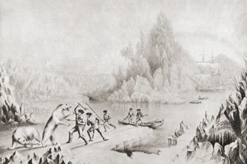 A relief party in search of Sir Jon Franklin