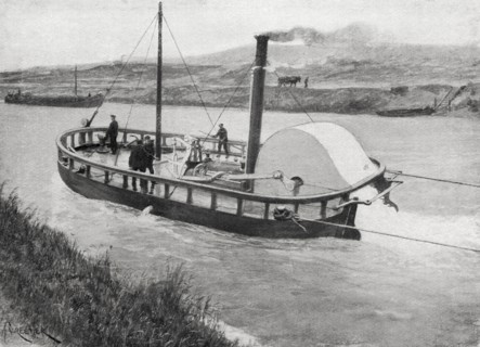 William Symington's stern wheel steam tug