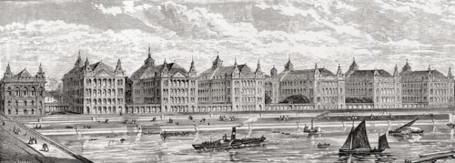 St. Thomas's Hospital, Lambeth, London, England